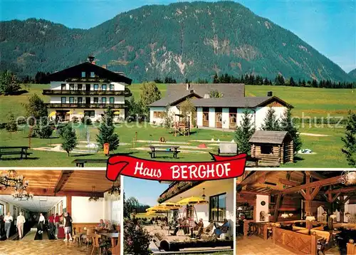 AK / Ansichtskarte Groebming_Steiermark Pension Berghof  Groebming_Steiermark