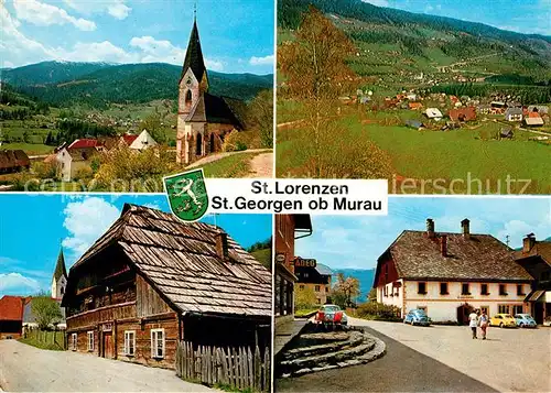AK / Ansichtskarte Murau_Steiermark St. Lorenzen St. Georgen Murau_Steiermark