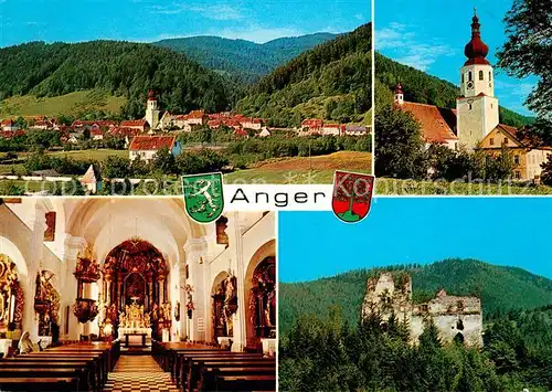AK / Ansichtskarte Anger_Steiermark Kirche Feistritztal Anger_Steiermark