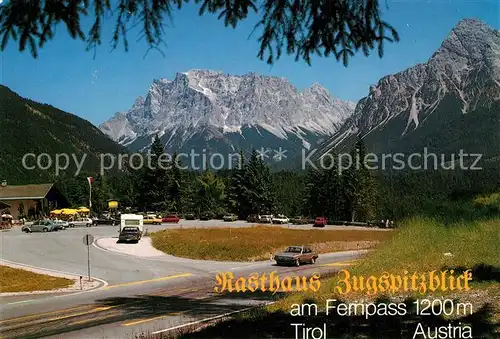 AK / Ansichtskarte Biberwier_Tirol Gasthaus Zugspitzblick Biberwier Tirol