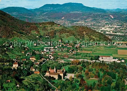AK / Ansichtskarte Graz_Steiermark Fliegeraufnahme Westlicher Stadtrand Graz_Steiermark