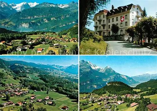 AK / Ansichtskarte Hasliberg_Hohfluh Hotel Hasliberghof Landschaftspanorama Alpen Hasliberg Hohfluh