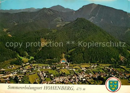 AK / Ansichtskarte Hohenberg_Niederoesterreich Fliegeraufnahme Hohenberg