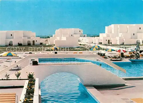 AK / Ansichtskarte Nabeul Hotel Les Pyramides Bungalows Swimming Pool Nabeul