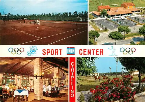 AK / Ansichtskarte Cavallino_Venezia Sport Center Restaurant Tennis Reiten Cavallino Venezia