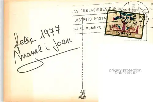 AK / Ansichtskarte Blanes Camping Roca Markt Blanes