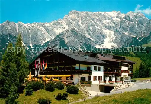 AK / Ansichtskarte Dienten_Hochkoenig Alpengasthof Hotel uebergossene Alm Dienten Hochkoenig
