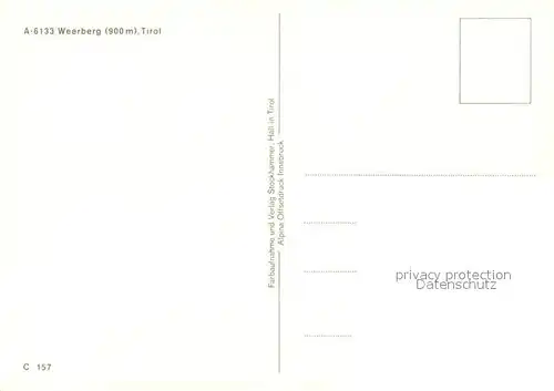 AK / Ansichtskarte Weerberg Gesamtansicht mit Alpenpanorama Ortsmotiv mit Kirche Weerberg