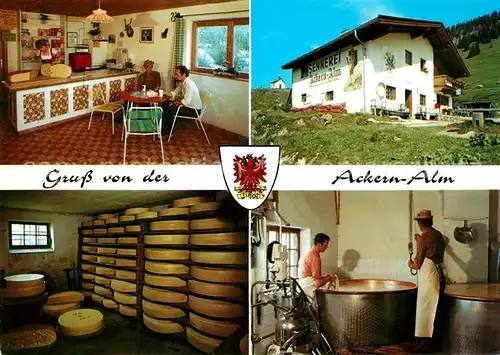 AK / Ansichtskarte Thiersee Kaeserei Ackernalm Thiersee