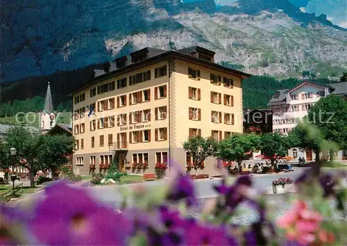AK / Ansichtskarte Leukerbad Hotel de France Leukerbad