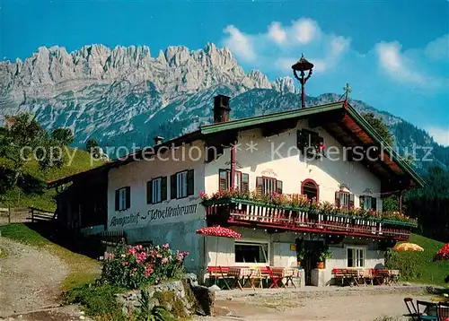 AK / Ansichtskarte Ellmau_Tirol Alpengasthof Wochenbrunn Ellmau Tirol