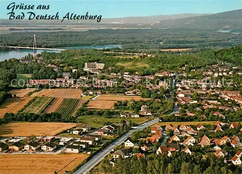 AK / Ansichtskarte Bad_Deutsch Altenburg Fliegeraufnahme Bad_Deutsch Altenburg