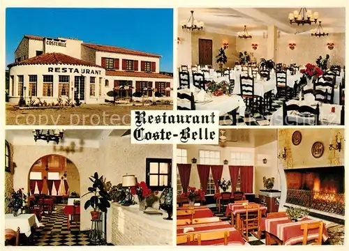 AK / Ansichtskarte Saint Bonnet du Gard Restaurant Coste Belle Gastraeume Saint Bonnet du Gard