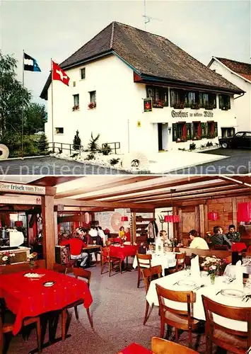 AK / Ansichtskarte Rekingen Gaststube Rekingen