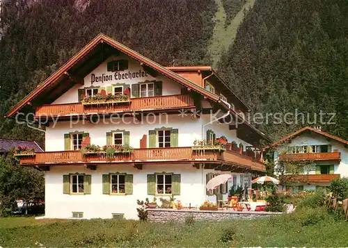 AK / Ansichtskarte Mayrhofen_Zillertal Pension Eberharter Mayrhofen_Zillertal