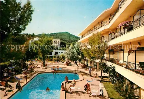 AK / Ansichtskarte Paguera_Mallorca_Islas_Baleares Hotel Nilo Paguera_Mallorca