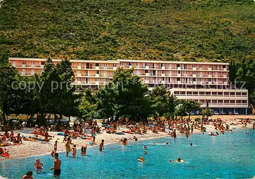 AK / Ansichtskarte Trpanj Strandpartie Hotel Trpanj