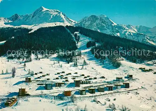 AK / Ansichtskarte Peisey Nancroix Plan Peisey Vue aerienne Peisey Nancroix