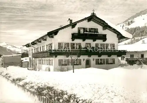 AK / Ansichtskarte Brixen_Thale Pension Schemmer Brixen_Thale