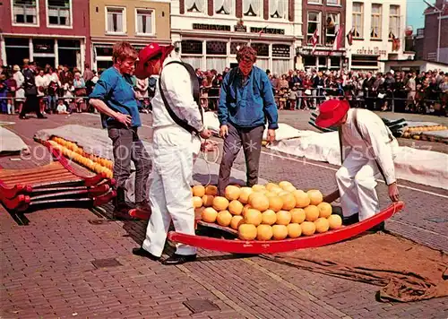 AK / Ansichtskarte Kaese_Kaeserei Alkmaar Kaesemarkt  