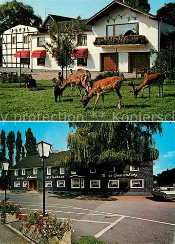 AK / Ansichtskarte Langenfeld_Rheinland Hotel Restaurant Haus Gravenberg Wild Langenfeld_Rheinland