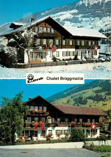 AK / Ansichtskarte Lenk_Simmental Chalet Bruegmatte Berner Alpen Lenk Simmental