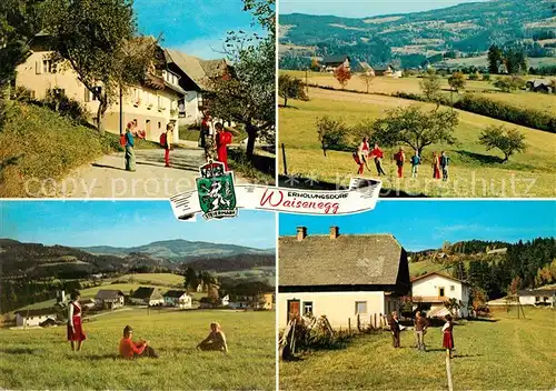 AK / Ansichtskarte Waisenegg Ortsmotiv Landschaftspanorama Waisenegg
