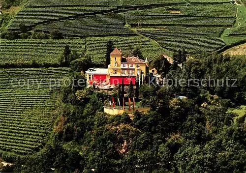 AK / Ansichtskarte Guntschna Hotel Reichriegler Hof Albergo Castel Guncina Fliegeraufnahme 
