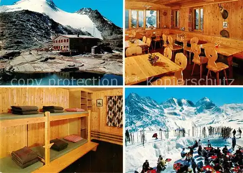 AK / Ansichtskarte Fuorcla_Surlej Berghaus Albignahuette Bergsee Alpenpanorama Fuorcla_Surlej