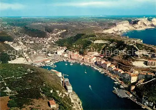 AK / Ansichtskarte Bonifacio_Corse_du_Sud Le port vue aerienne Bonifacio_Corse_du_Sud