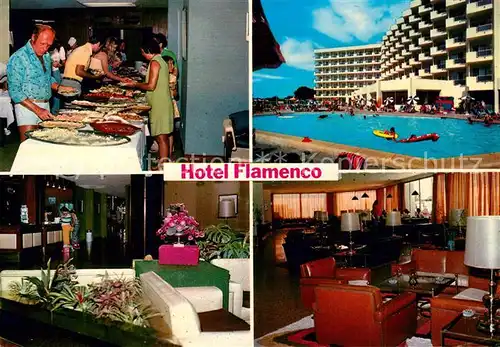 AK / Ansichtskarte Cala_Millor_Mallorca Hotel Flamenco Restaurant Swimming Pool Cala_Millor_Mallorca