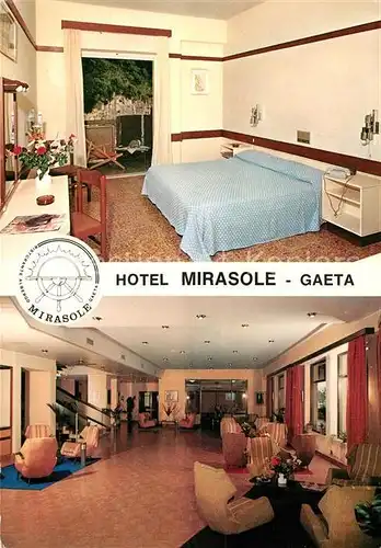 AK / Ansichtskarte Gaeta Hotel Ristorante Mirasole Fremdenzimmer Foyer Gaeta