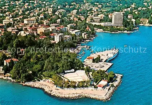AK / Ansichtskarte Opatija_Istrien Fliegeraufnahme Opatija_Istrien