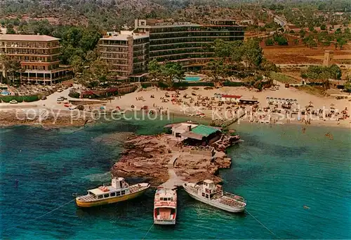 AK / Ansichtskarte Camp_de_Mar Hotels Strand Fliegeraufnahme Camp_de_Mar