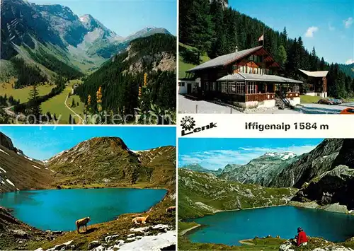 AK / Ansichtskarte Lenk_Simmental Iffigenalp Bergsee Alpenpanorama Lenk Simmental