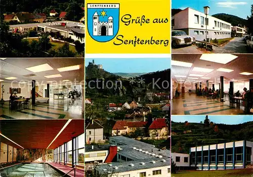 AK / Ansichtskarte Senftenberg_Niederoesterreich Physikalisches Ambulatorium Dr. Nuhr Warmbad Senftenberg