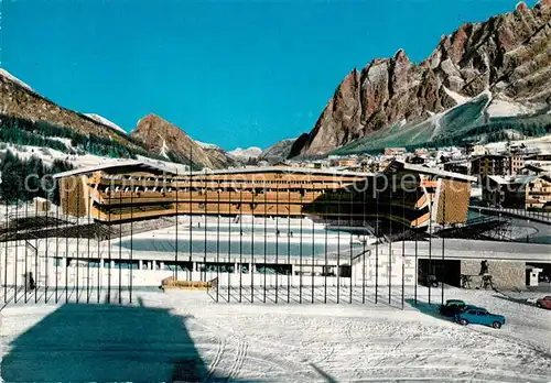 AK / Ansichtskarte Cortina_d_Ampezzo Stadio Olimpico del Ghiaccio Olympisches Eissportzentrum Cortina_d_Ampezzo