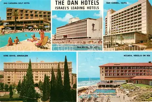 AK / Ansichtskarte Tel_Aviv The Dan Hotels of the country Tel_Aviv