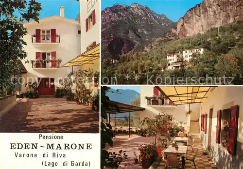 AK / Ansichtskarte Varone_Garda Pensione Eden Marone Ristorante Varone Garda