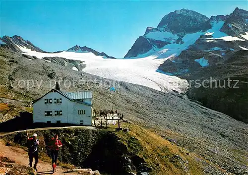 AK / Ansichtskarte Piz_Buin_Grond Wiesbadnerhuette Vermuntpass Piz Mon  Piz_Buin_Grond