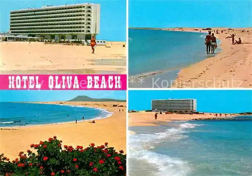 AK / Ansichtskarte Corralejo Hotel Oliva Beach Strand Corralejo
