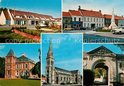 AK / Ansichtskarte Blendecques Cite du Blancbourg Place de la Liberation Chateau de la Vallee Blendecques