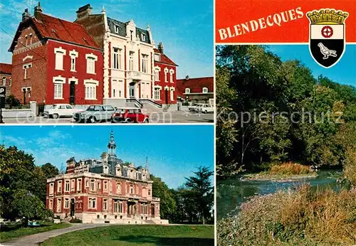 AK / Ansichtskarte Blendecques Mairie Chateau de Westhove Riviera l`Aa Blendecques