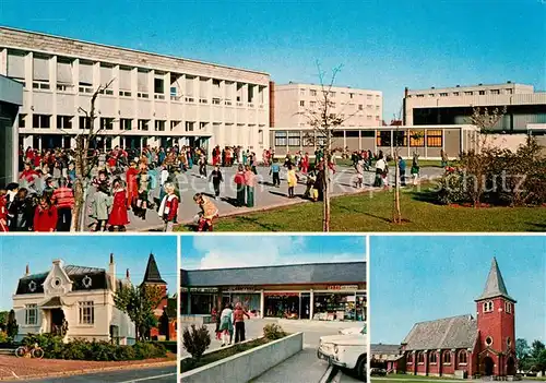 AK / Ansichtskarte Beaurains Complexe Scolaire et Sportif Mairie Centre Commercial Eglise Beaurains