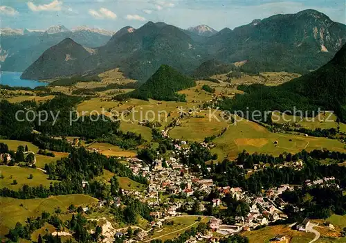 AK / Ansichtskarte Bad_Aussee_Steiermark Fliegeraufnahme gegen Grundlsee und Totes Gebirge Bad_Aussee_Steiermark