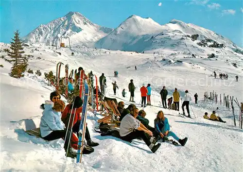 AK / Ansichtskarte Mayrhofen_Zillertal Ahornbahn Skigebiet Mayrhofen_Zillertal