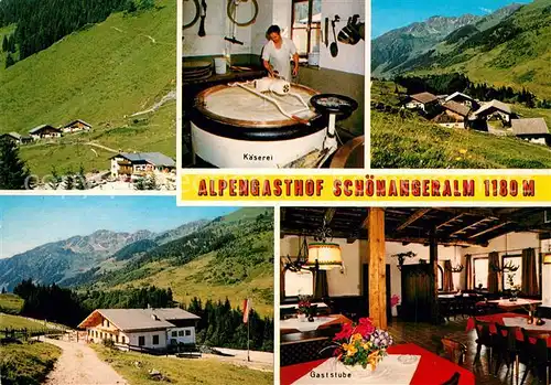 AK / Ansichtskarte Wildschoenau_Tirol Alpengasthof Schoenangeralm Wildschoenau Tirol