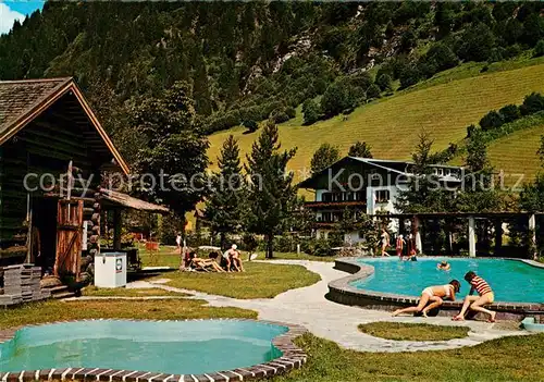 AK / Ansichtskarte Bad_Gastein Hoteldorf Gruener Baum Pools Bad_Gastein