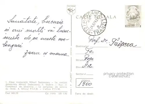 AK / Ansichtskarte Pascani  