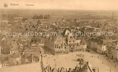 AK / Ansichtskarte Malines_Mechelen_Flandre Panorama Serie Malines No. 7 Malines_Mechelen_Flandre